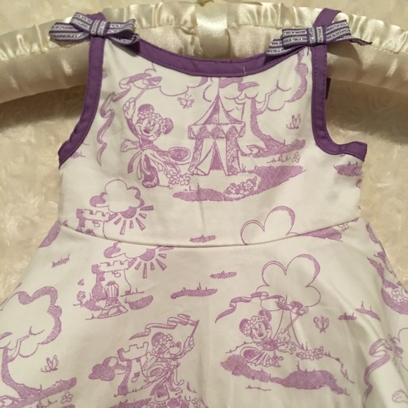DISNEYSTORE MINNIE MOUSE SUN DRESS W DIAPER COVER - Picture 3 of 6